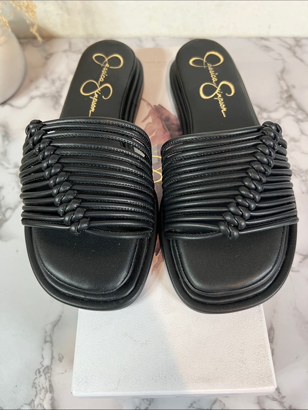 Jessica Simpson Belarina Flat Sandals Size 5 M